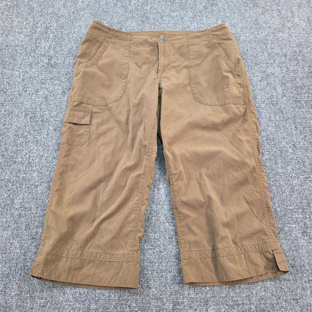The‎ North Face Womens Brown Hiking Capri Pants Size 8